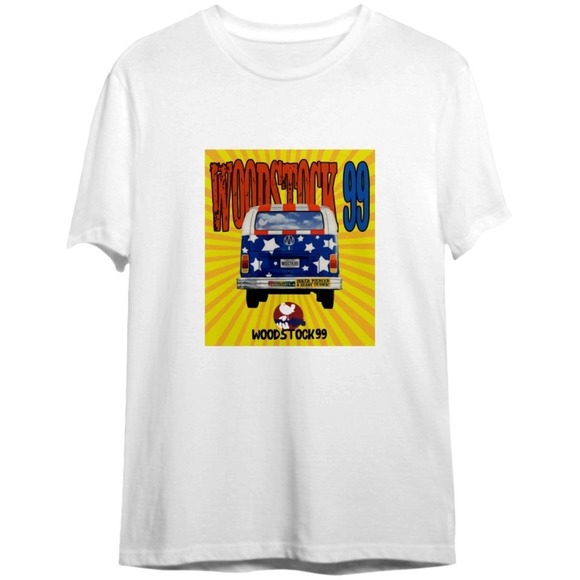Angel H Other - Vintage Woodstock 99 T-Shirt, Vintage Woodstock 1999 Shirt, Woodstock 99 Shirt